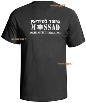 Футболка Mossad Israel Intelligence Special Operations Secret Service из 100% хлопка С Круглым вырезом, Летняя Повседневная Мужская футболка С коротким рукавом