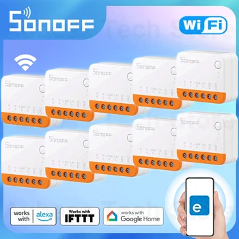 SONOFF MINI R4 WiFi Smart Switch eWeLink Умный дом Выключатель света Релейный модуль Поддержка двухстороннего управления для Alexa Google Assistant