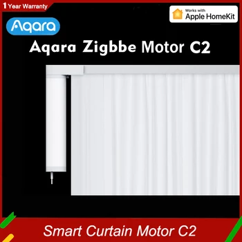 Aqara Smart Curtain Motor C2 Интеллектуальный занавес Zigbee Управляет полностью автоматическим приводом электропривода занавеса с помощью Apple Homekit