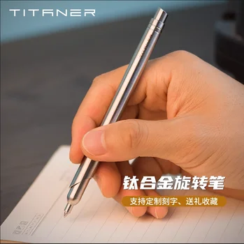 Титановая поворотная ручка Creative Play EDC Tactics With Broken Window Pen Tool Студенческая ручка для подписи