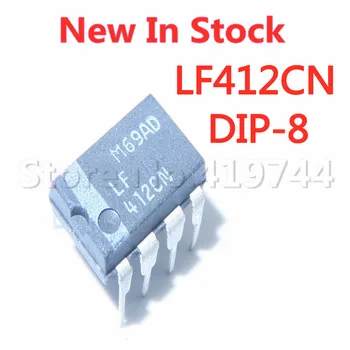 10 шт./ЛОТ LF412CN LF412 DIP-8 Высокоточный Многоцелевой Операционный Усилитель В Наличии Новый Оригинальный