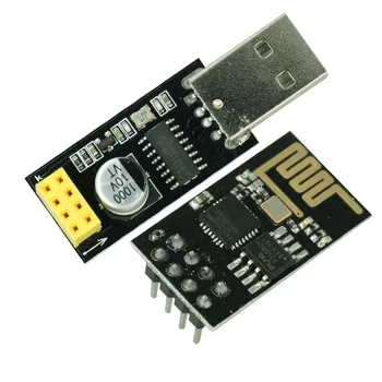 ESP01 Программатор Адаптер UART ESP-01 Adaptater ESP8266 CH340G USB к ESP8266 Последовательный Беспроводной Wifi Модуль Платы Разработчика