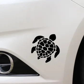 13см * 13см Honu Sea Turtle Модный автомобильный стайлинг Виниловая наклейка для автомобиля Виниловые наклейки для стайлинга автомобилей Самоклеящиеся наклейки с эмблемой Доступ к автомобилю