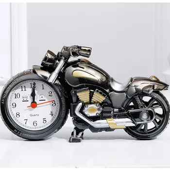 Предметы первой необходимости будильник Новый мотоциклетный будильник Креативный будильник Студенческие прикроватные часы домашняя модель мотоцикла