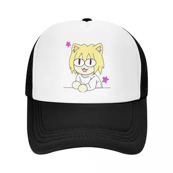 Персонализированная бейсбольная кепка Neco Arc с изображением аниме-кошки для мужчин и женщин, Регулируемая Спортивная кепка дальнобойщика