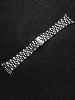 Ремешок из нержавеющей стали для Apple watch Ultra band 49 мм 44 мм 45 мм 40 мм 41 мм 42 мм 45 мм браслет correa iWatch series 8 7 SE 6 5 4