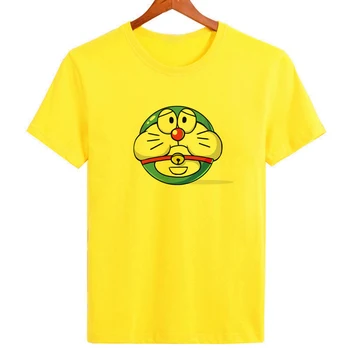 Японская футболка с героями мультфильмов Doraemon A Dream, Мужские Супер Модные топы, Футболки, Брендовая Летняя футболка Casul Хорошего качества B1-100