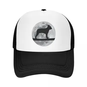 Бостонский терьер, собака Найт Мун, любитель бостонского терьера, бейсболка, шляпа джентльмена, шляпа папы, шляпы для женщин, мужские