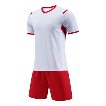 Новое поступление Футбольных майок 2022 года, Детские Мужские Футбольные Тренировочные комплекты, Спортивные костюмы для мальчиков, Дышащая Спортивная одежда для взрослых с принтом 3XS-3XL