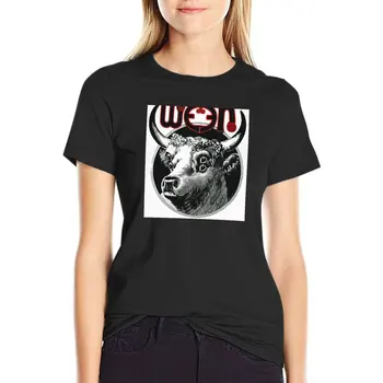 футболка ween ox, графические футболки, топы, футболки оверсайз, женская одежда