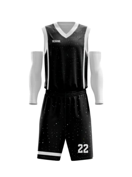 Индивидуальная форма баскетбольной команды сублимационной печати, мужской и женский костюм из баскетбольной майки и шорт