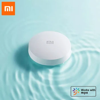 Оригинальный датчик погружения в воду Xiaomi, умный беспроводной детектор утечки воды, водонепроницаемый IP67, работает с приложением Mi Home
