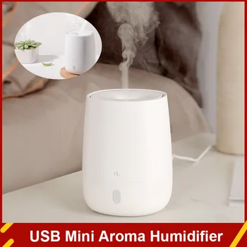 Оригинальный портативный USB-диффузор для ароматерапии Youpin HL Mini Air, увлажнитель воздуха, бесшумный Ароматический туманообразователь, 7 светлых цветов для домашнего офиса