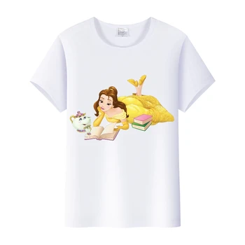Летняя футболка с принцессой из мультфильма Диснея 