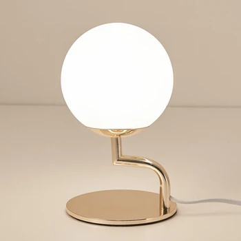 Современная настольная лампа TEMAR Простой дизайн, настольная лампа из светодиодного стекла, Модная декоративная для дома, гостиной, прикроватной тумбочки в спальне