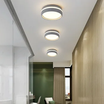 Креативные Потолочные Светильники Macarons LED современная гостиная спальня проход коридор потолочный светильник, Внутреннее освещение