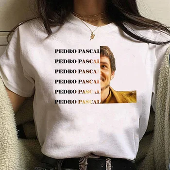Женская футболка Pedro Pascal, японский дизайнер, топ, японская уличная одежда 2000-х годов