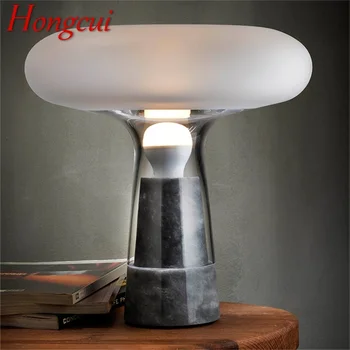 Hongcui Dimmer Роскошная настольная лампа в скандинавском стиле, современный дизайн, светодиодный настольный светильник для украшения дома, спальни