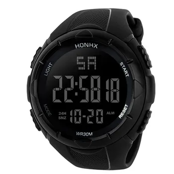 2022 Honhx Мужские Часы Модные Военно-Спортивные Водонепроницаемые Часы Роскошные Светодиодные Цифровые Водонепроницаемые Часы Relogio Clock Reloj