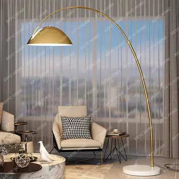 Лампа для рыбалки, торшер, лампа для дивана в гостиной, современная простая Скандинавская прикроватная лампа для спальни, декор комнаты, Угловая лампа RGB