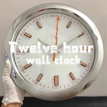 Домашние декоративные роскошные настенные часы Креативные подвесные часы Nordic Metal Art Clocks Настенные металлические люминесцентные часы Уникальный подарок