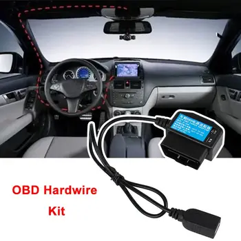 Универсальный провод переключателя 5V 3A USB-кабель для зарядки автомобиля Dash Cam Видеокамера OBD Hardwire Kit Мониторинг парковки