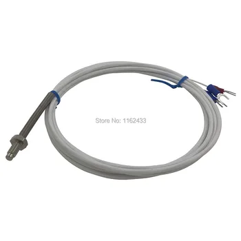 FTARB02 PT100 головка болта типа M6 с пружинящей защитой 0,5 м высококачественный кабель из ПТФЭ, датчик температуры винта RTD