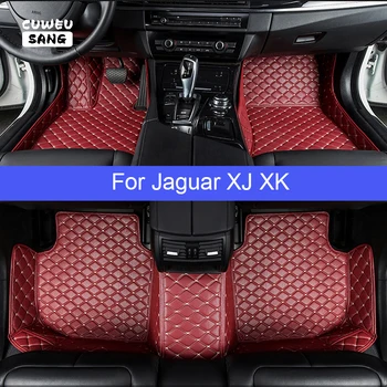 Автомобильные коврики CUWEUSANG для Jaguar XJ XJL XK Аксессуары для ног Coche, ковры