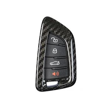 1 Комплект чехла для автомобильных ключей из углеродного волокна, подходящего для Toyota GR Supra, защитная оболочка для ключей