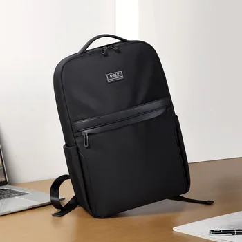 Рюкзак для ГОЛЬФА, мужской деловой повседневный простой рюкзак большой емкости, модная студенческая сумка, 15,6-дюймовая компьютерная сумка