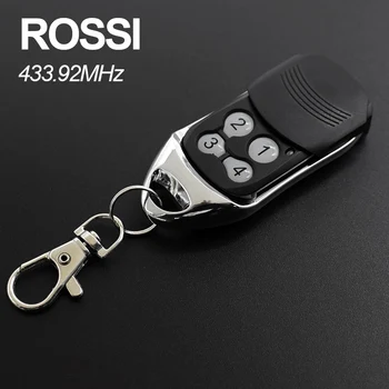 ROSSI Совместимый Брелок дистанционного управления Гаражными воротами 433,92 МГц с Подвижным Кодом ROSSI, Универсальный Электрический Дверной контроллер Передатчик