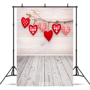 Винтажный фотофон на День Святого Валентина, деревянный пол, фотофоны для фотостудии, фотосессия для влюбленных, фотофон 3D