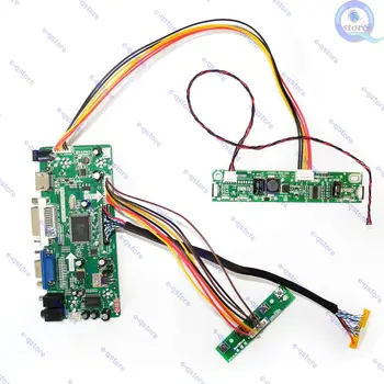 e-qstore: Преобразуйте панель Salvage M190ETN01.0 M190ETN01 0 в Монитор-LCD /LED Преобразователь Платы драйвера контроллера Lvds DIY Monitor Kit