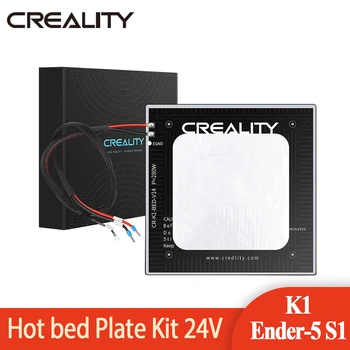 CREALITY K1 Hotbed Plate Kit Запасные части для 3D-принтера Кровать с подогревом 24 В 235*235 мм или для Creality Ender-5 S1 Hotbed Plate Kit