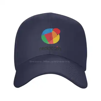 Джинсовая кепка с логотипом Reddcoin высшего качества, бейсболка, вязаная шапка