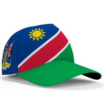 Намибия Бейсболки Бесплатно 3d На Заказ Имя Номер Логотип команды Na Hat Nam Путешествие по стране Намибийская Нация Флаг Республики Головной Убор