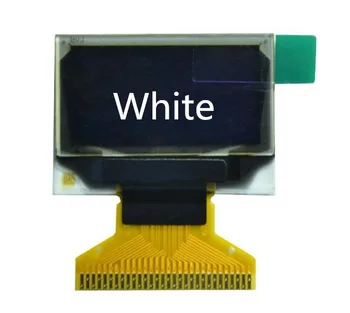 0,96-дюймовый OLED-дисплей белого цвета 30-контактный SSD1306 drive IC 128 * 64