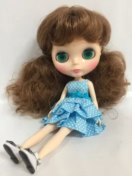 Куклы ню Блит каштановые волосы милая кукла девочка игрушка Мини wwww