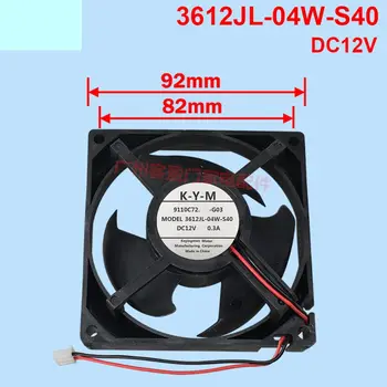 3612JL-04W-S40 DC12V 0.3A для деталей двигателя вентилятора холодильника Samsung