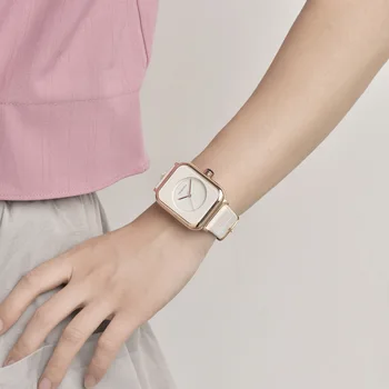 Женские часы люксового бренда ANLYXI, модные Квадратные Черные женские кварцевые наручные часы с водонепроницаемым силиконовым ремешком Relogio Feminino