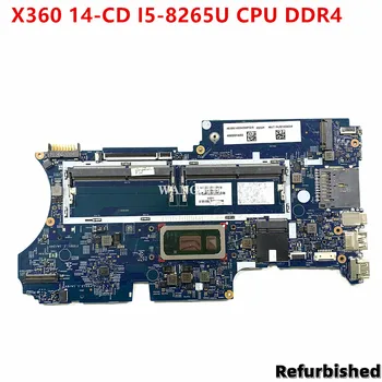 Восстановленный 18702-1 448.0E815.0011 L36455-601 L36455-001 Для HP Pavilion X360 14-CD Материнская плата ноутбука I5-8265U Процессор DDR4
