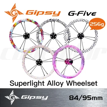 GIPSY G-FIVE SPLASH 12 Дюймов С Двойным Пристенным Ободом, Анодированный Баланс, Детские Велосипедные Колесные Пары, PAPA Bike8, Красочный Страйдер