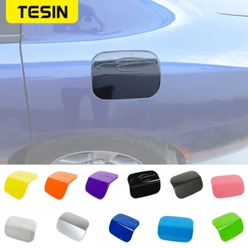 Наклейки для отделки крышки топливного бака автомобиля TESIN, Внешние Аксессуары для Dodge Charger 2011 + Крышки бака ABS, Стайлинг автомобиля