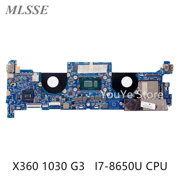 Восстановленная Материнская плата для ноутбука HP X360 1030 G3 DA0Y0PMBAF0 L31867-601 L31867-001 DA0Y0PMBAF0 с процессором SR3L8 I7-8650U 16 ГБ оперативной памяти