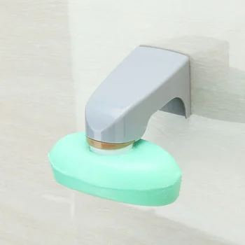 5 цветов Аксессуары для ванной комнаты магнитная мыльница с наклейкой Полки для мыла настенный держатель для мыла