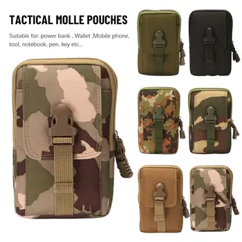 Мужские дорожные сумки для кемпинга, Мягкая задняя сумка для бега, поясная сумка, тактические сумки Molle, маленький карманный военный рюкзак