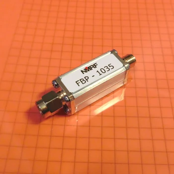 Полосовой фильтр с дискретным компонентом LC 950-1100 МГц, малый размер, сопротивление интерфейса SMA: 50 Ом FBP-1035