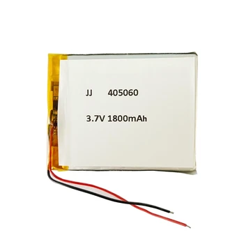 Литий-полимерный аккумулятор 405060 3,7 В 1800 мАч для Gps-тахографа, навигатора, игрушечного регистратора и т. Д