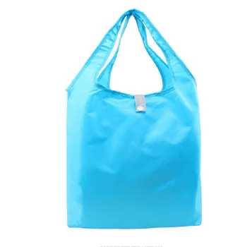 оптовая продажа 1000 шт./лот Эко Многоразовые складные сумки для покупок из полиэстера супермаркет водонепроницаемый продуктовый тотализатор пользовательский размер логотипа Принимаем