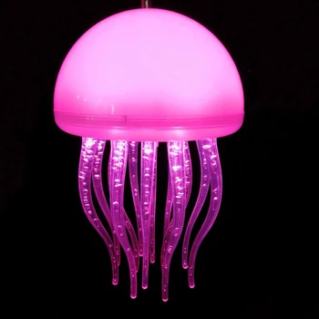 Подвесной светильник Nordic Colorful Jellyfish LED Creative Bar Coffee Park Tree, уличный светильник, шикарный подвесной светильник для ресторана